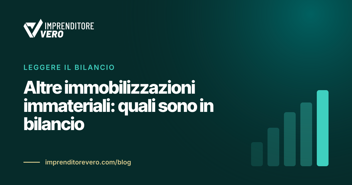 Altre immobilizzazioni immateriali: quali sono in bilancio