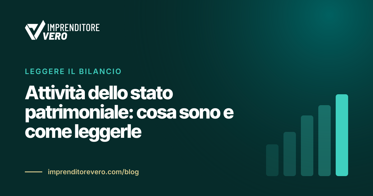 Attività dello stato patrimoniale: cosa sono e come leggerle