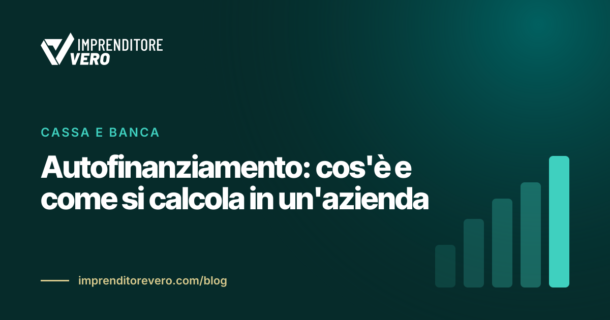 Autofinanziamento: cos'è e come si calcola in un'azienda