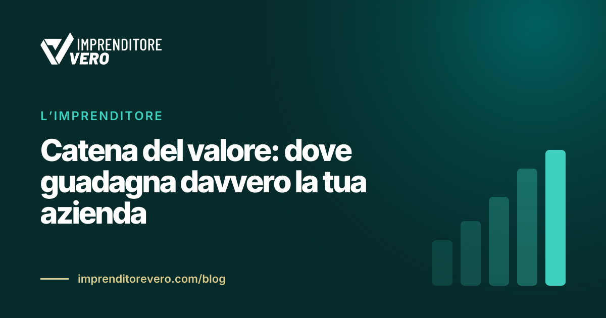 Catena del valore: dove guadagna davvero la tua azienda