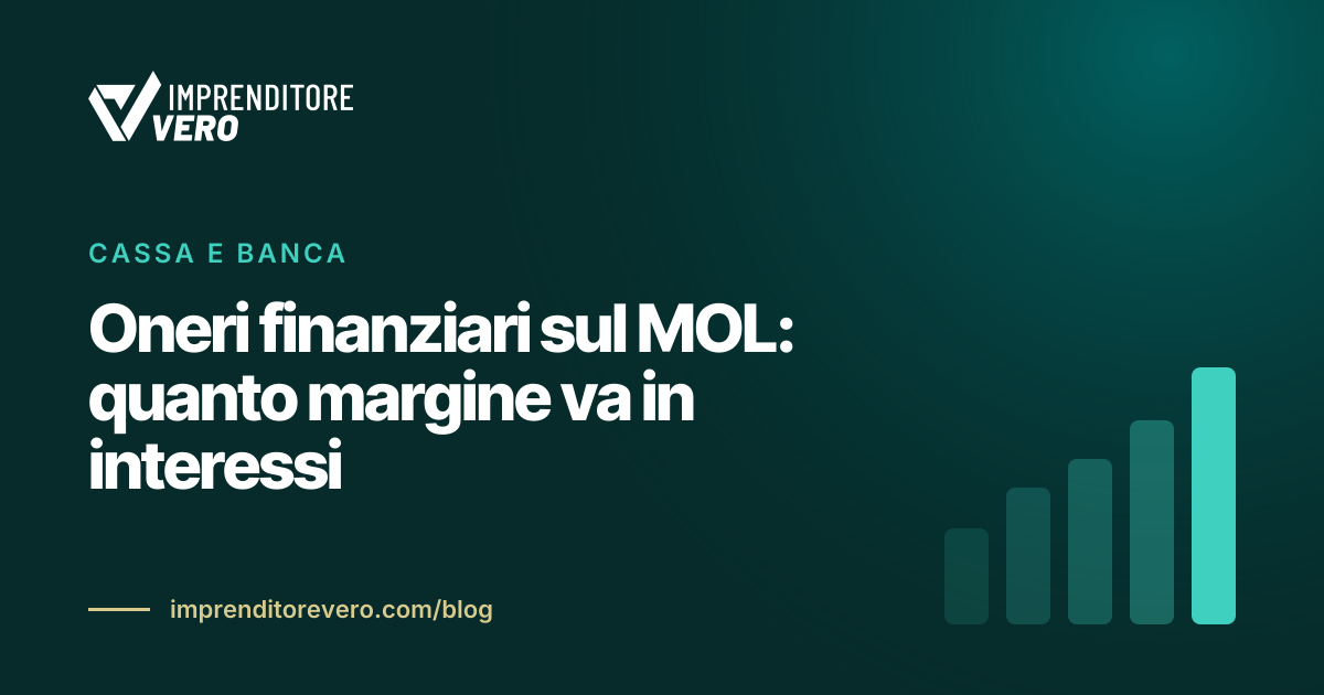 Oneri finanziari sul MOL: quanto margine va in interessi