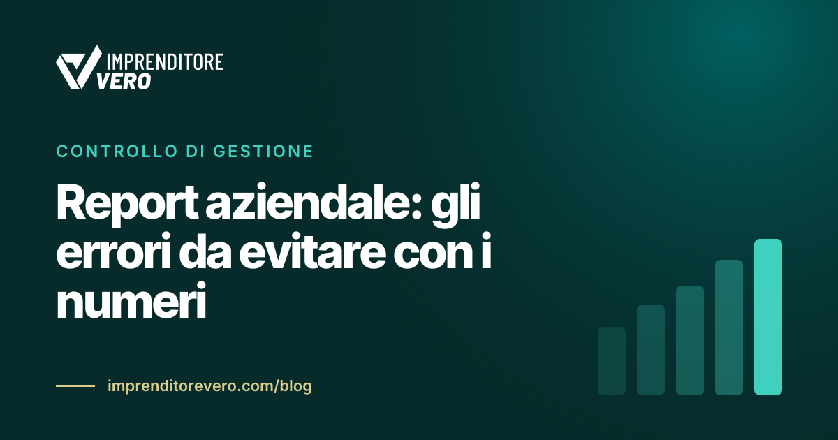 Report aziendale: gli errori da evitare con i numeri
