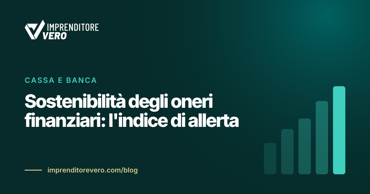 Sostenibilità degli oneri finanziari: l'indice di allerta