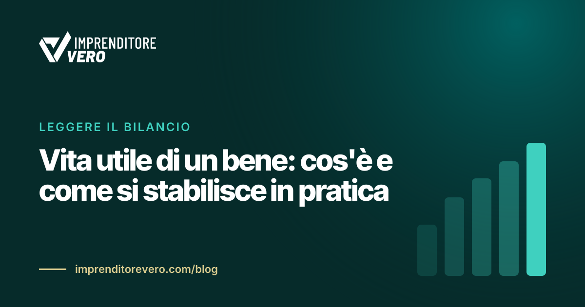 Vita utile di un bene: cos'è e come si stabilisce in pratica