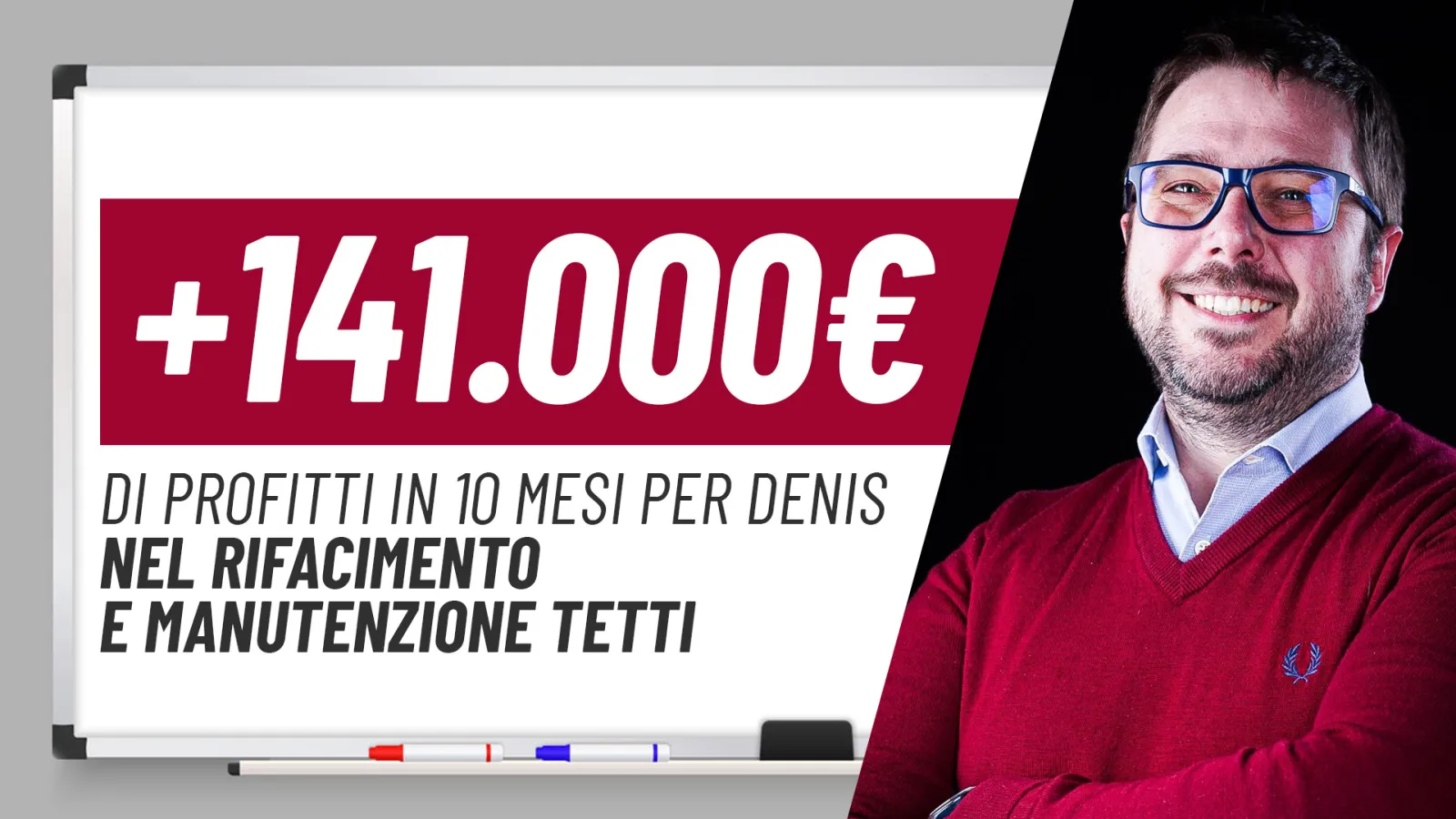 +141.000€ di profitti per Denis in 10 mesi con il controllo di gestione