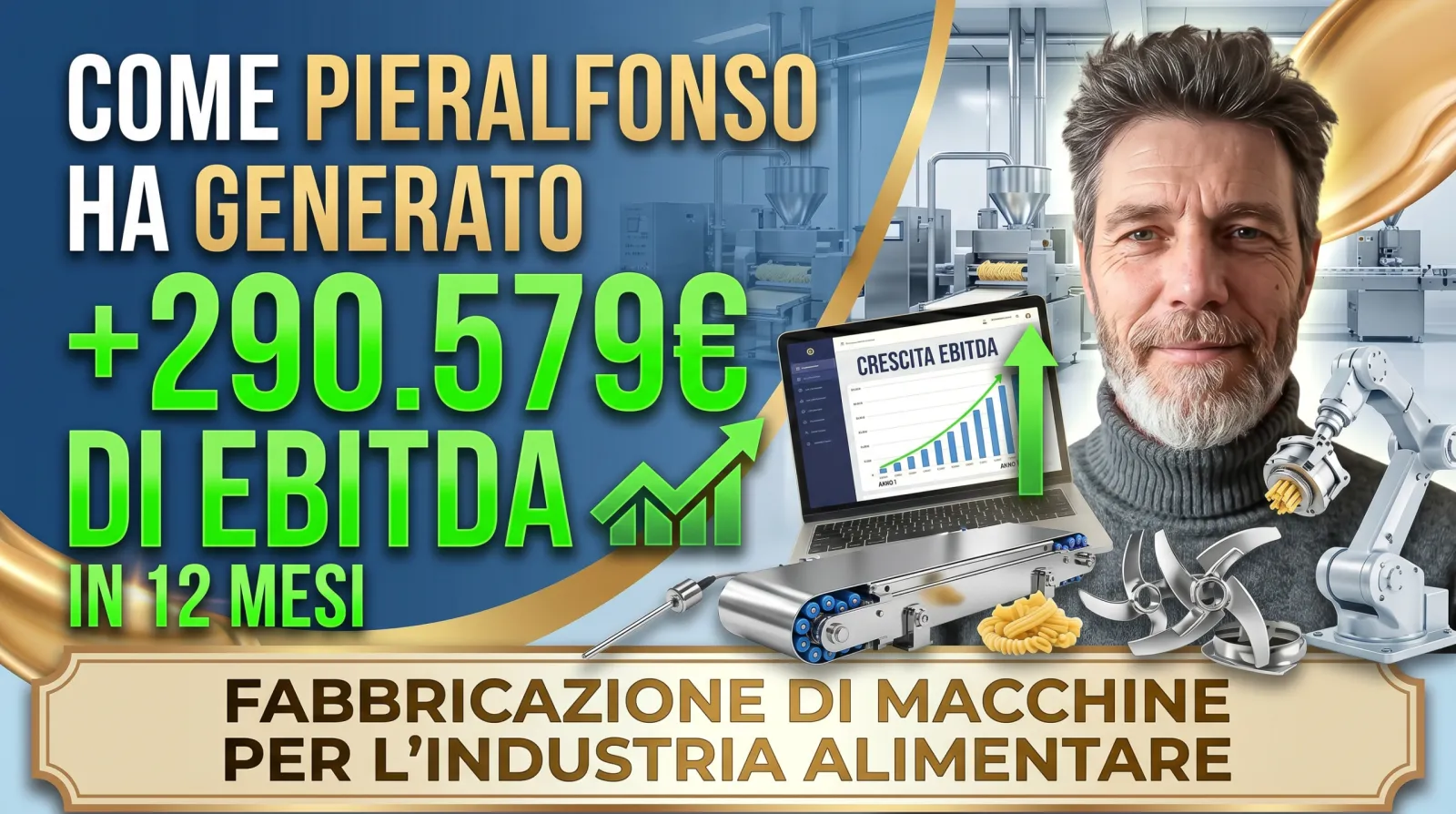 +290k EBITDA per Pieralfonso in 12 mesi col controllo gestione