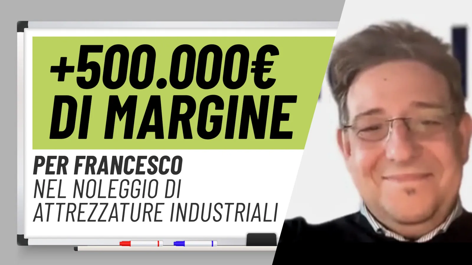 530.000€ di EBITDA per Francesco in 12 mesi con il controllo di gestione