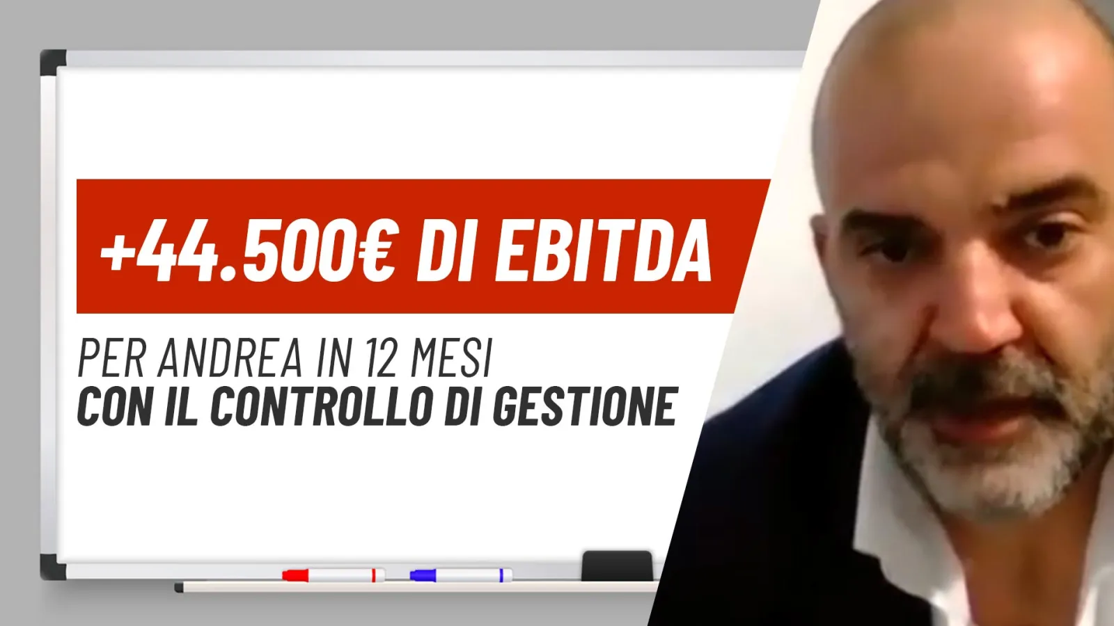 Compenso x4 e EBITDA raddoppiato per Andrea in 12 mesi