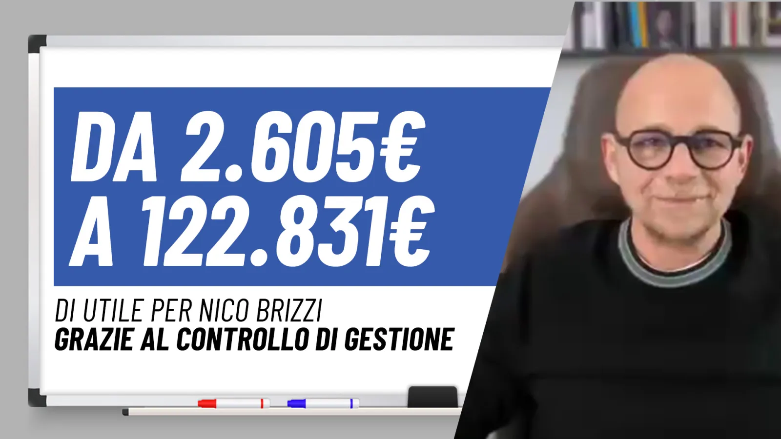 Da 2.600€ a 122.000€ di utile per Nico in 14 mesi con in Controllo di Gestione