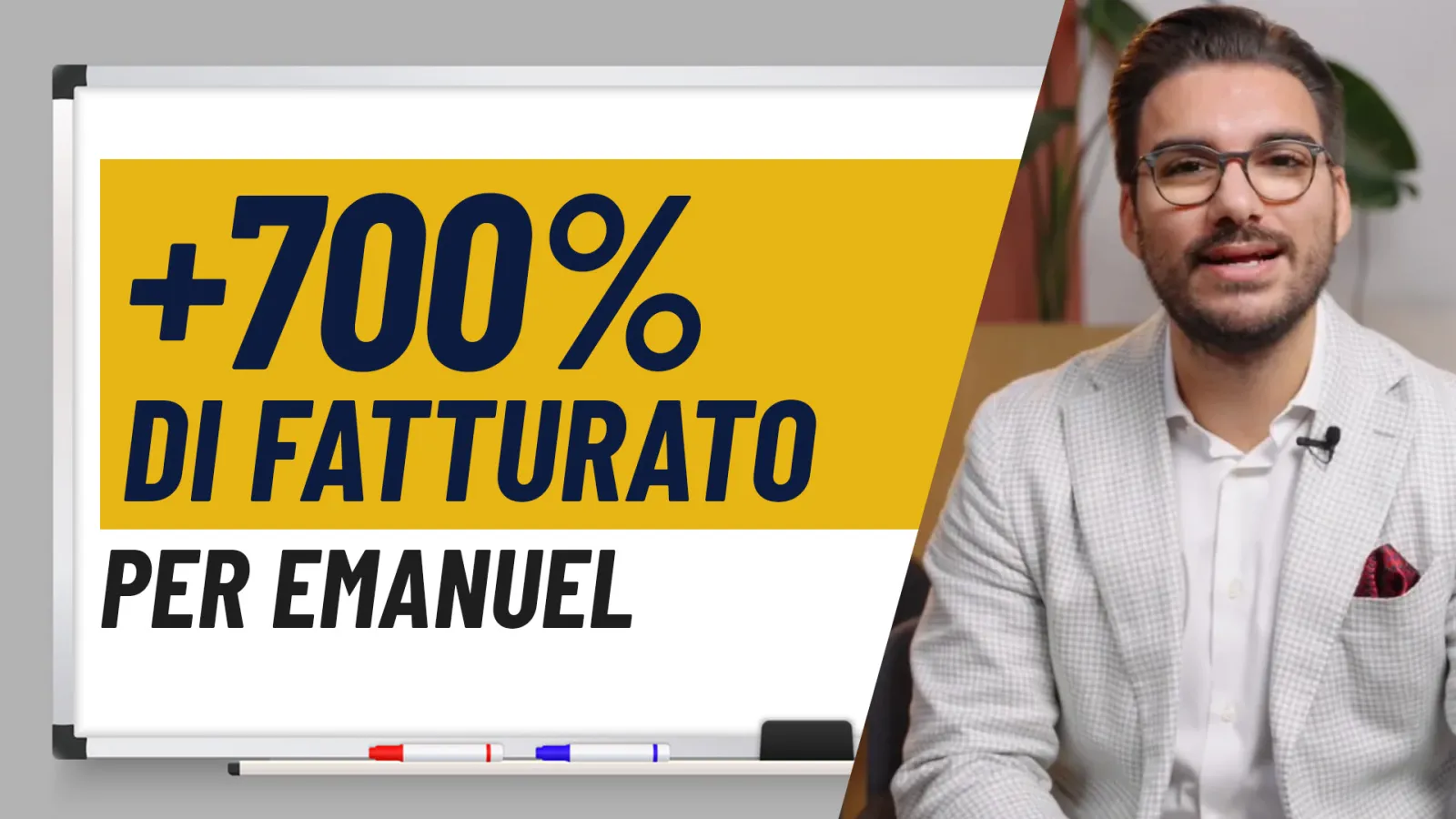 Da 200.000€ a 1.6 milioni per Emanuel in 3 anni con il controllo di gestione