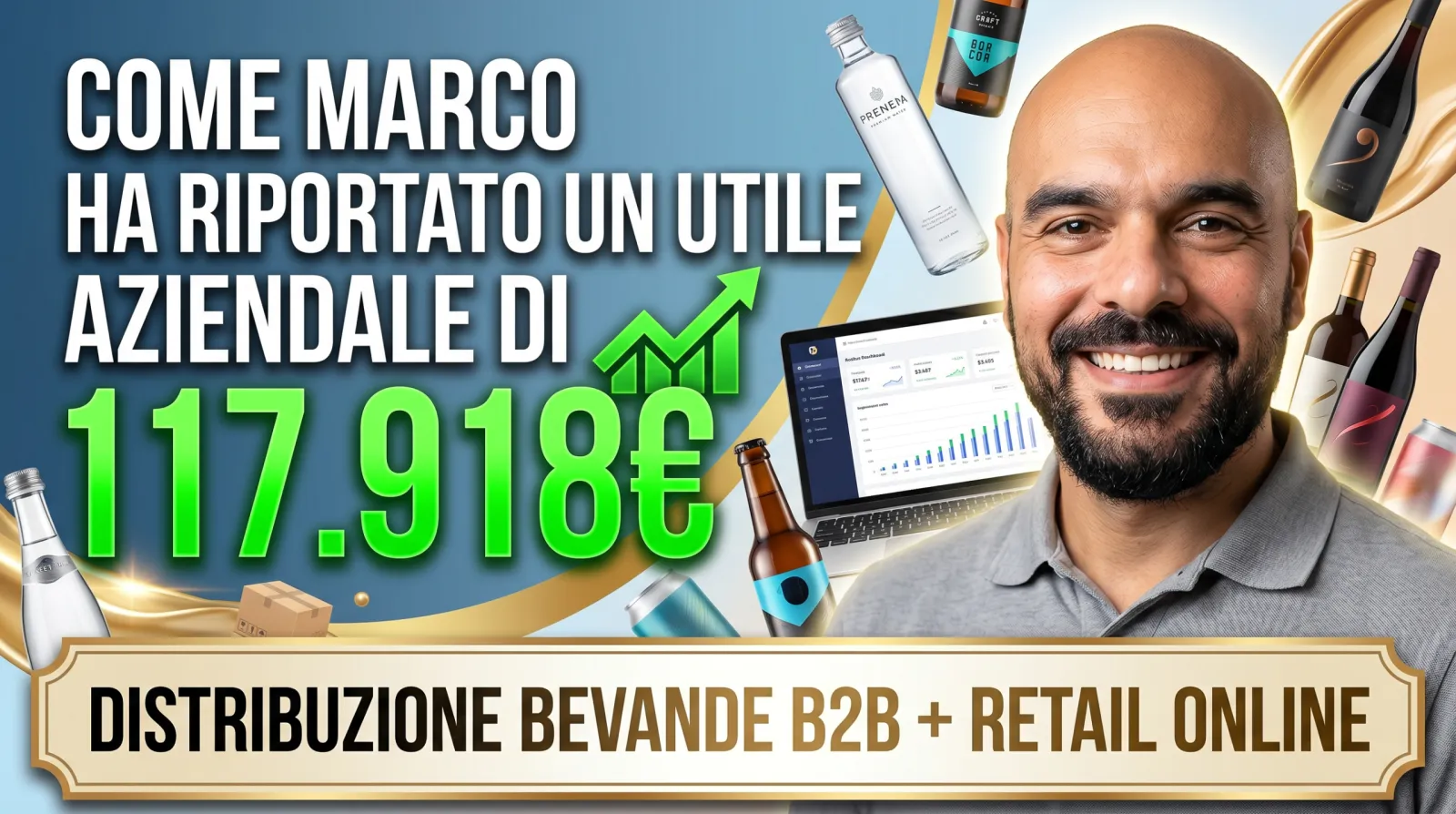 Da incertezza numerica a utile 117k per Marco in 13 mesi col Controllo di Gestione
