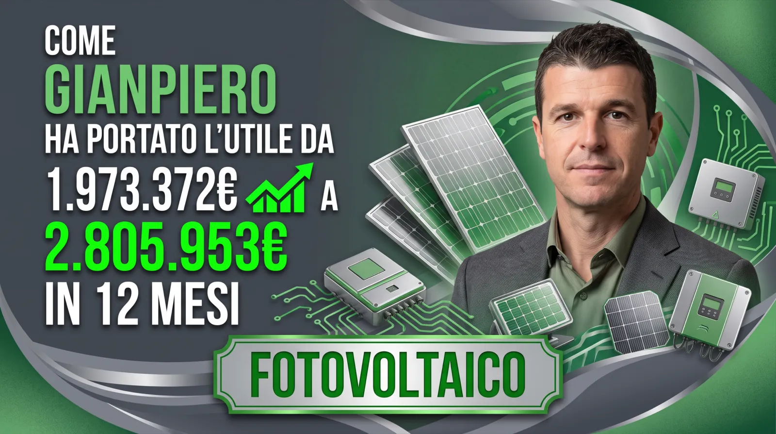 Utile +832k in 12 mesi: Gianpiero scopre quanto rende ogni business unit